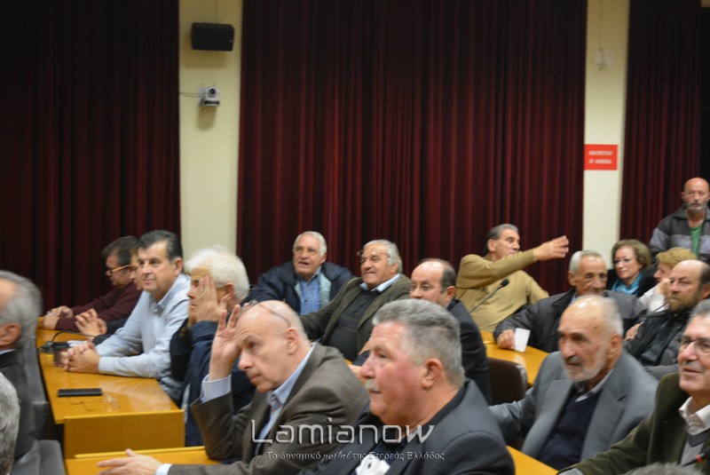, Ο Β.Κεγκέρογλου στην Λαμία μίλησε στο κατάμεστο Ε.Β.Ε (εικόνες-video)