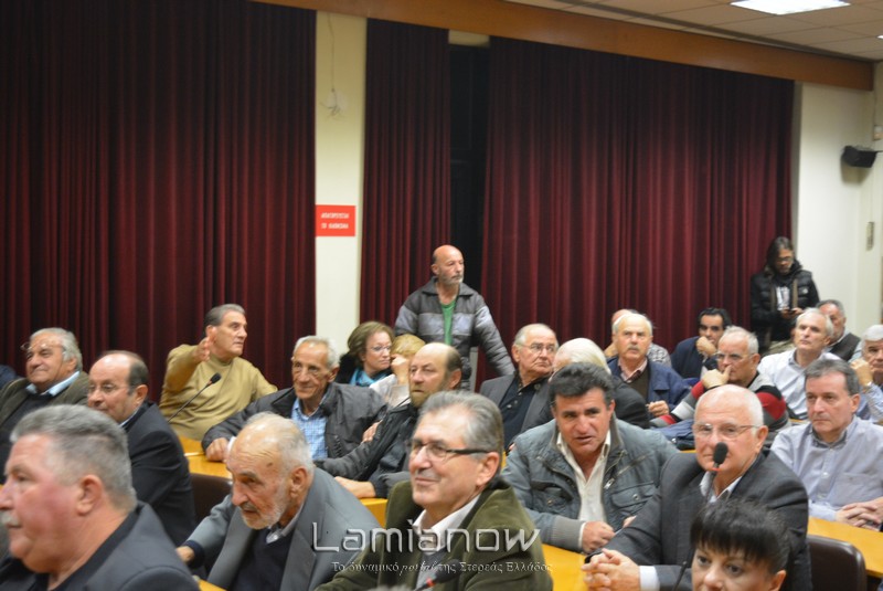 , Ο Β.Κεγκέρογλου στην Λαμία μίλησε στο κατάμεστο Ε.Β.Ε (εικόνες-video)