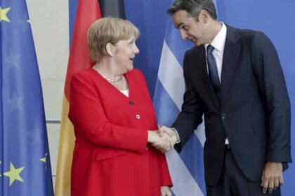 mitsotakis merkel