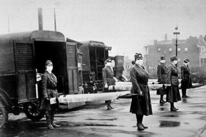 spanish flu epidemic 1918 19 masked everett