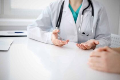 doctor patient hands