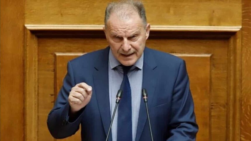 Ο Γιώργος Κοτρωνιάς σε δημόσια τοποθέτηση για τα διόδια στην Πελασγία