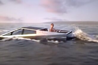 200629114510 tesla cybertruck floating water boat mode4676543