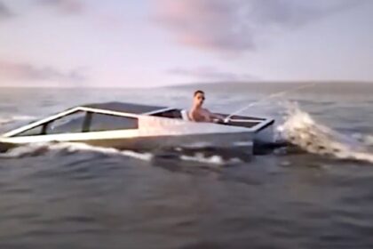 200629114510 tesla cybertruck floating water boat mode4676543