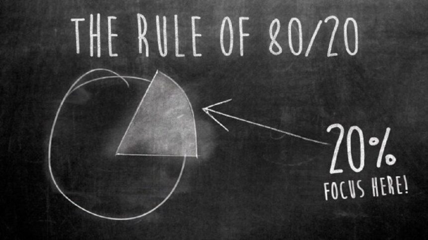 the rule of 80 20