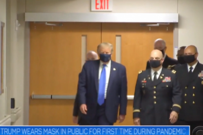 trump mask 0