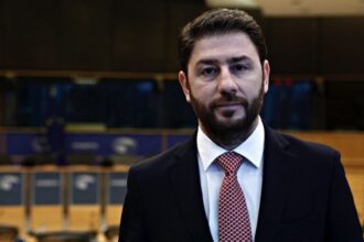 Ο Νίκος Ανδρουλάκης μιλά σε εκδήλωση για τις υποκλοπές και την πολιτική αλλαγή