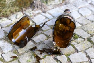 broken bottle