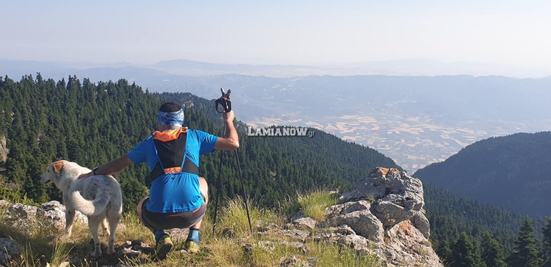 Πούμπα και Ηρακλής στον Hercules Mountain Marathon της Οίτης 