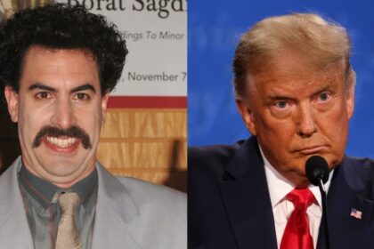 borat trump