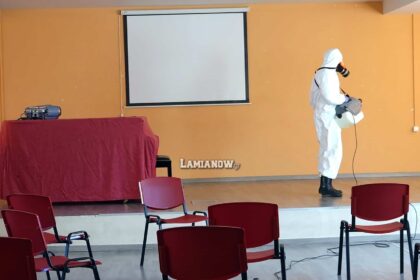 απολυμανασεις σχολεία δήμου λαμιέων 16