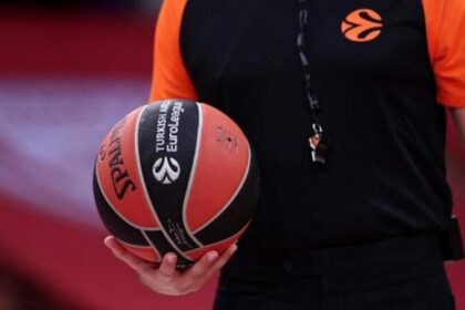 The referees at Zenit Olympiacos and Panathinaikos OPAP CSKA Moscow NBA