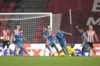 2021 02 25T215251Z 673980139 UP1EH2P1OS3NL RTRMADP 5 SOCCER EUROPA PSV OLY REPORT 1024x630 1