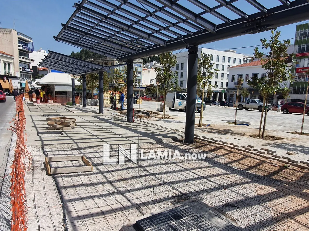 , Λαμία : Έτσι θα είναι τα νέα περίπτερα της Πλατείας Πάρκου (φωτό &#038; βίντεο)
