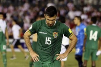 danny bejarano en un partido con bolivia efe afp
