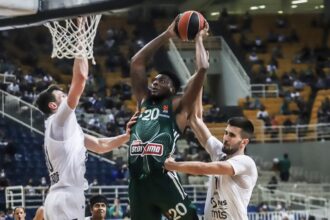 mpasket toyrnoya p giannakopoylos panathinaikos partizan