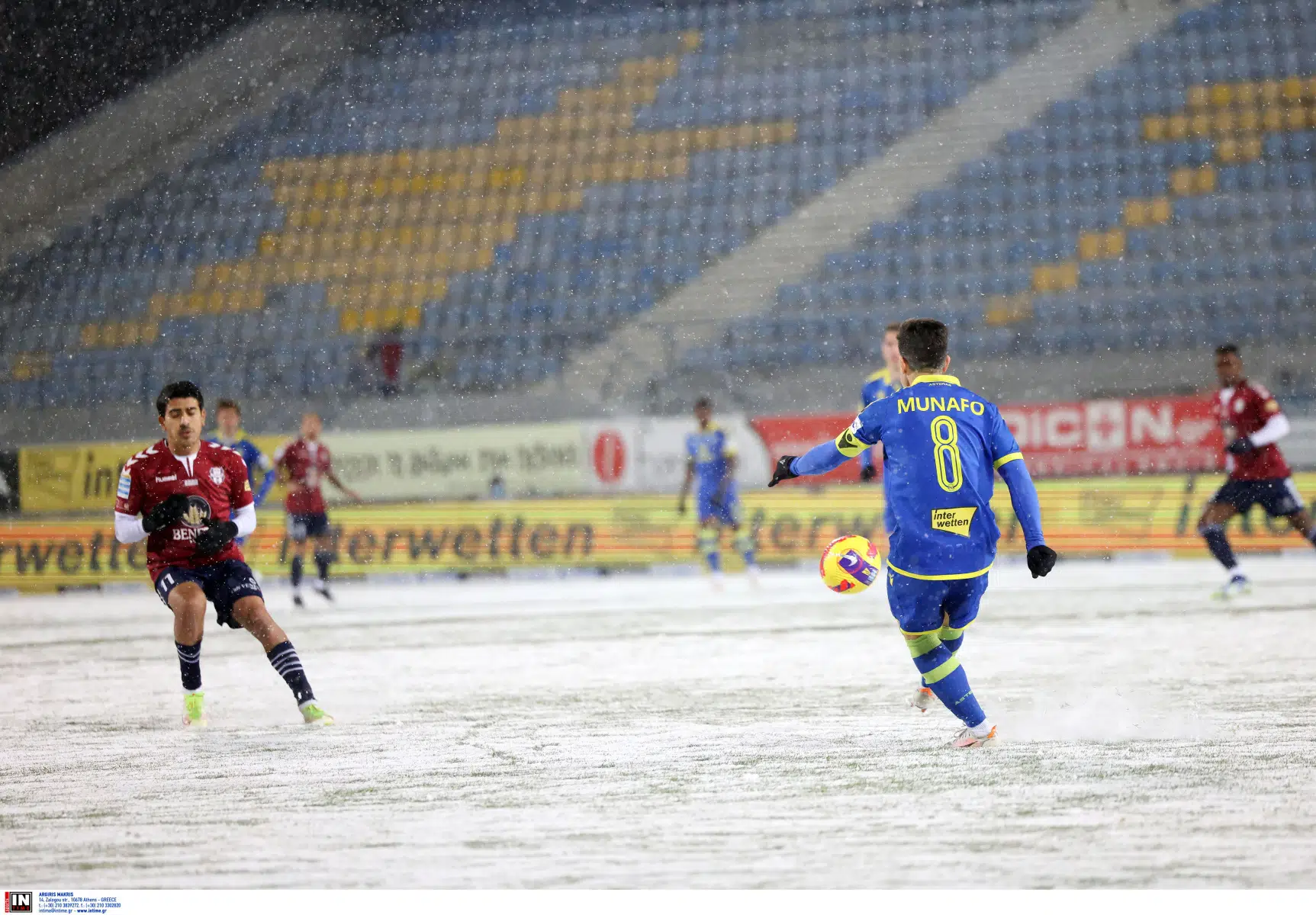 , Αστέρας Τρίπολης – Απόλλων Σμύρνης 1-0: Ούτε ο χιονιάς δεν τον σταμάτησε