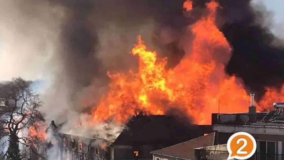 Ξάνθη: Μεγάλη φωτιά στο κέντρο – Εντολή να απομακρυνθούν οι πολίτες για λόγους ασφαλείας