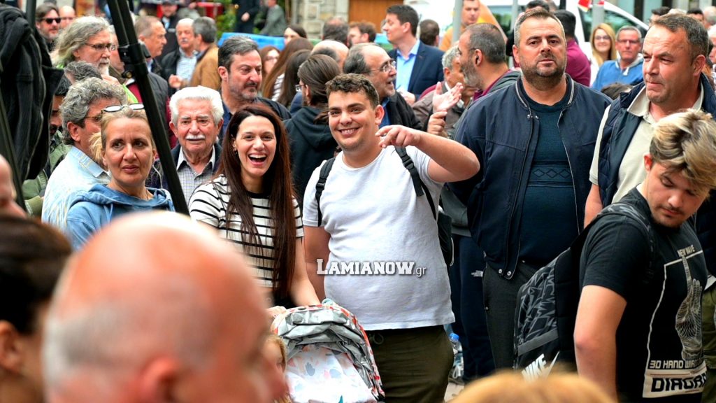 Ο Αλέξης Τσίπρας στην Λαμία 100