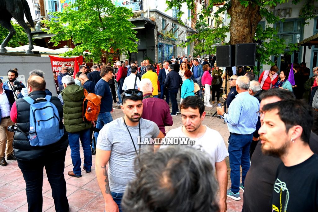 Ο Αλέξης Τσίπρας στην Λαμία 16