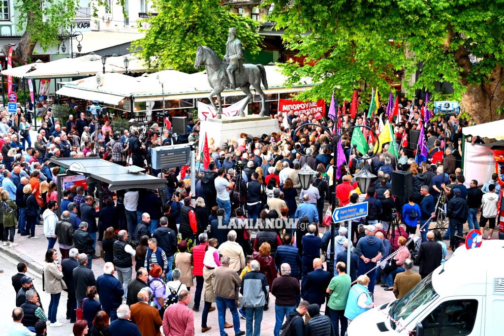 Ο Αλέξης Τσίπρας στην Λαμία 85