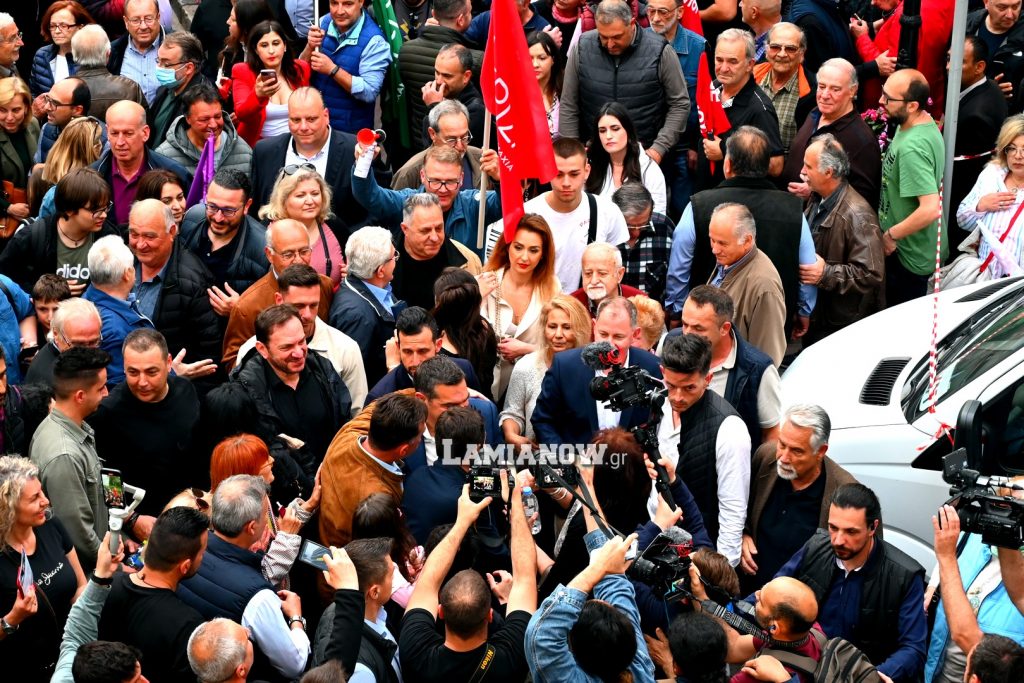 Ο Αλέξης Τσίπρας στην Λαμία 89