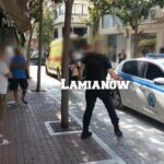 πεζοδρομιο λαμια