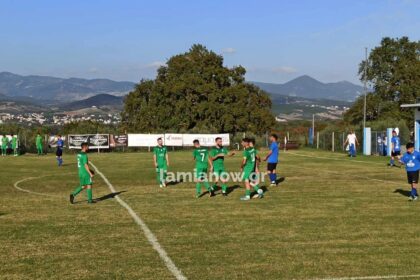 Από αναμέτρηση της Α' Φθιώτιδας σε παιχνίδι του Μαρτίνου