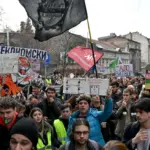 belgrade protest mak