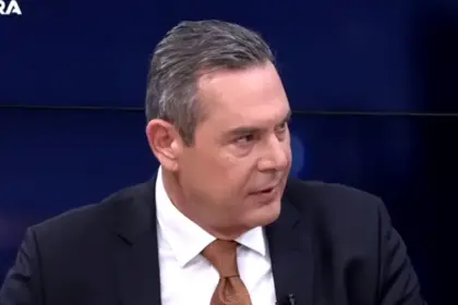 Ο Πάνος Καμμένος σε τηλεοπτική συνέντευξη στον ΑΝΤ1