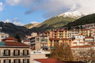 Karpenisi front