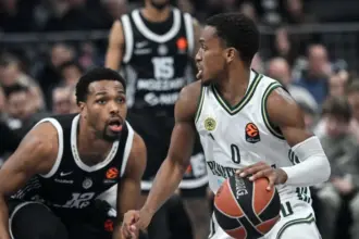 shorts partizan panathinaikos eurokinissi