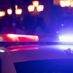 police car lights