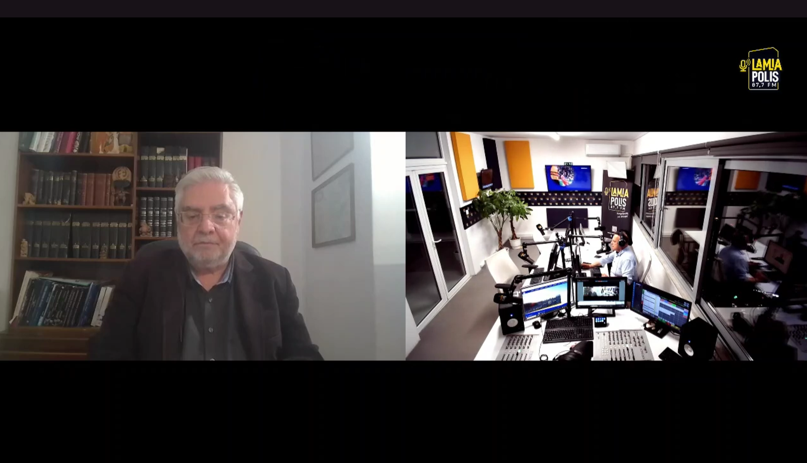 Συνέντευξη στον LAMIA POLIS 87.7 και τον Στάθη Πράπα