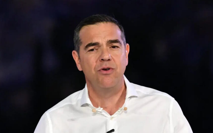 Ο Αλέξης Τσίπρας μιλά από τη Λευκωσία σε εκδήλωση για την Ειρήνη
