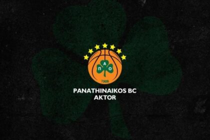 Άποψη από αγώνα μπάσκετ με ένταση μεταξύ Παναθηναϊκού και Ολυμπιακού