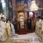 Ο Δρ. Ανδρέας Ιωακείμ στον Ιερό Μητροπολιτικό Ναό Λαμίας κατά τη χειροθεσία του σε Άρχοντα Μαΐστωρα