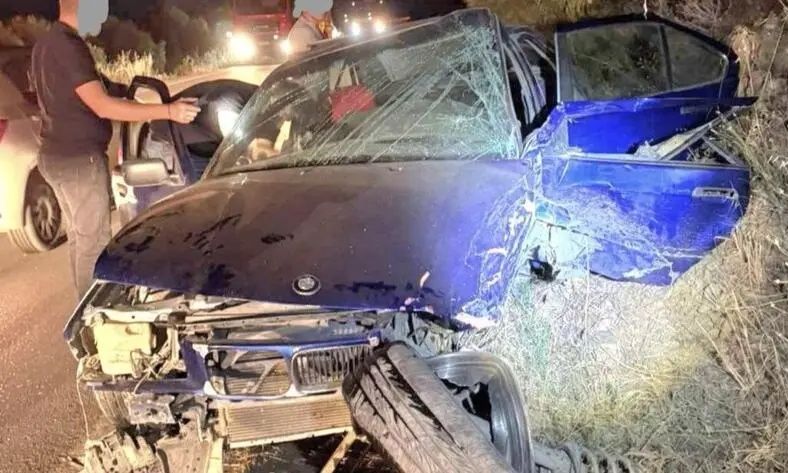 Σοβαρό τροχαίο με σύγκρουση δύο οχημάτων στη Μεσαρά Ηρακλείου
