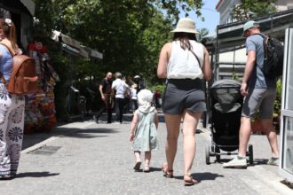 Ισχυροί άνεμοι και ζεστός καιρός επηρεάζουν την Ελλάδα