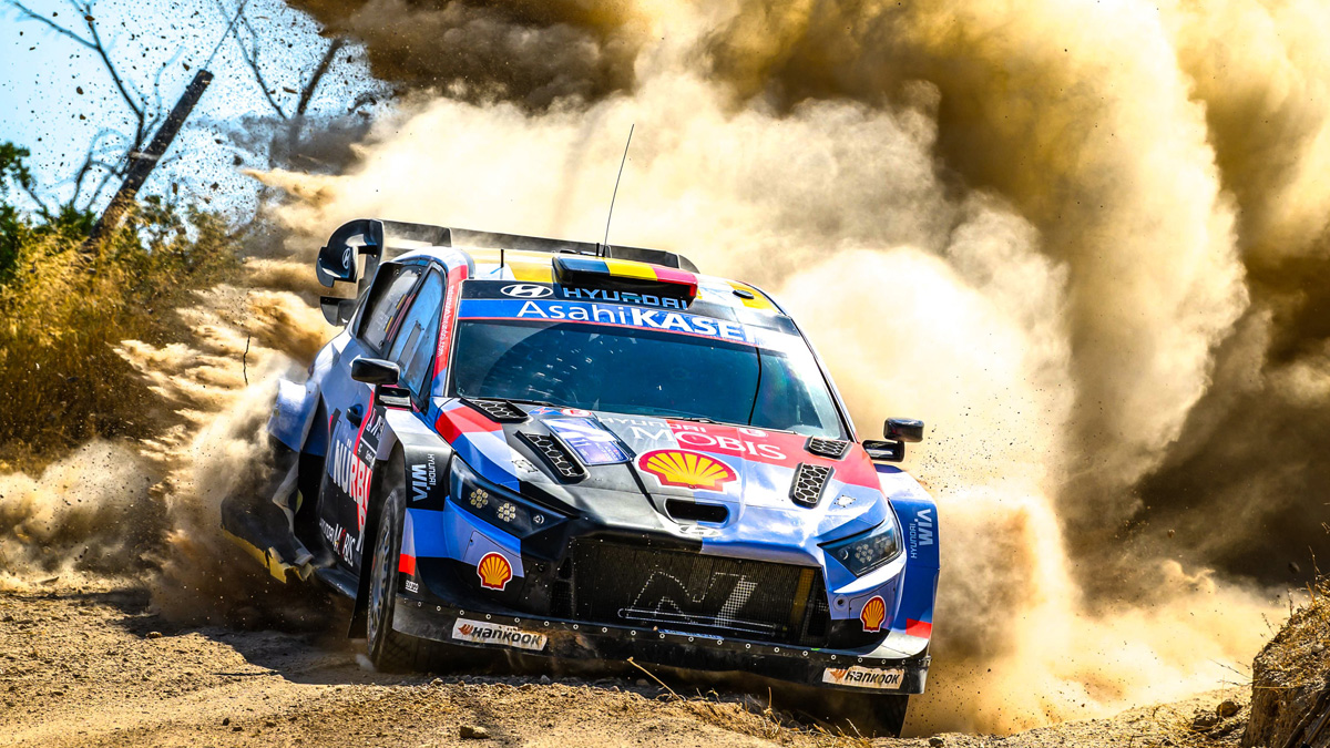 Ο Thierry Neuville και ο Martijn Wydaeghe στο EKO Acropolis Rally 2026 με το Hyundai i20 N Rally1