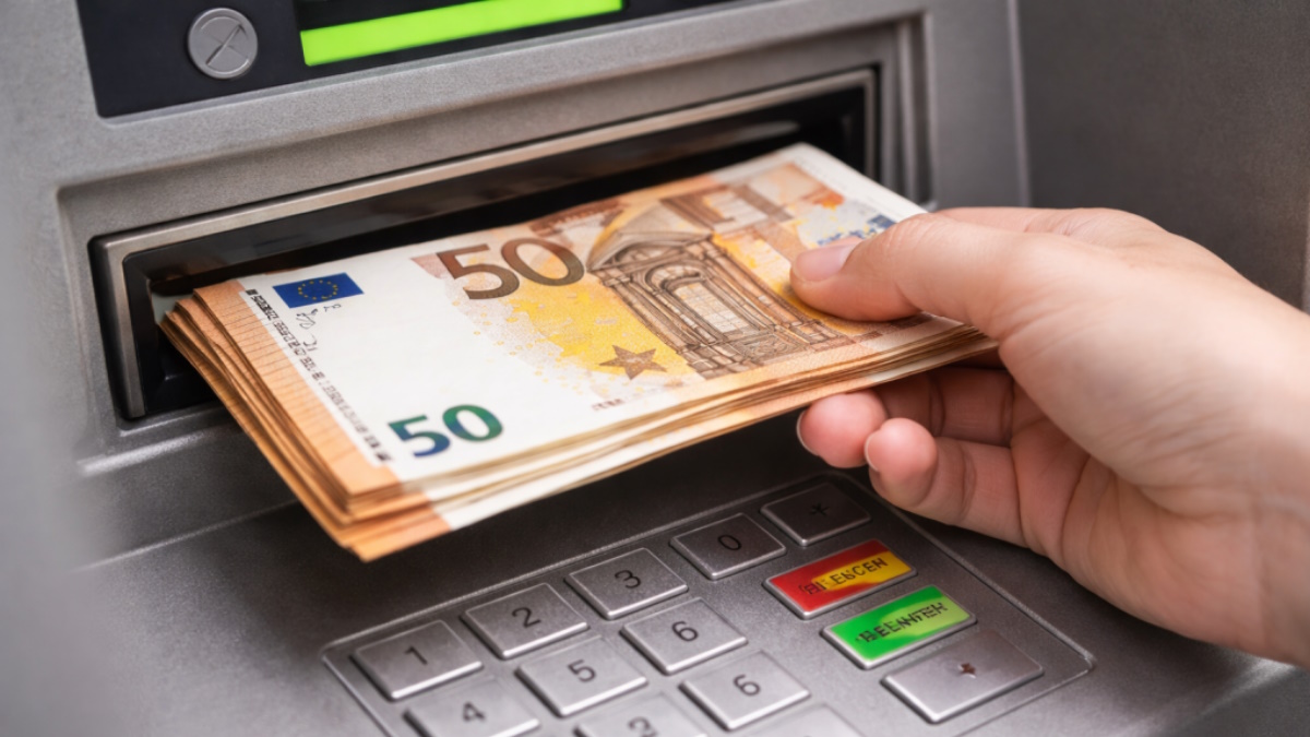 Κινητό και τραπεζικές κάρτες δίπλα σε έγγραφα, συμβολική εικόνα για το ακατάσχετο όριο λογαριασμών