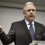 Ο Δημήτρης Αβραμόπουλος σε δημόσια εμφάνιση