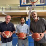 Παιδιά συμμετέχουν σε basketball camp της Περιφέρειας Στερεάς Ελλάδας με τον Νίκο Οικονόμου