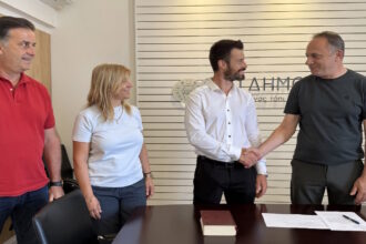 Ορκωμοσία του έκτου δημοτικού αστυνομικού στον Δήμο Λαμιέων