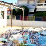Βρεφονηπιακός σταθμός στον Γέρακα όπου γίνονται εργασίες κατεδάφισης και ανακατασκευής