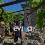 Αυτοψία σε κατοικίες στην Εύβοια μετά τους σεισμούς