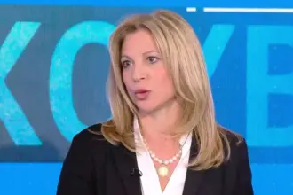 Η Μαρία Καρυστιανού σε δημόσια εμφάνιση