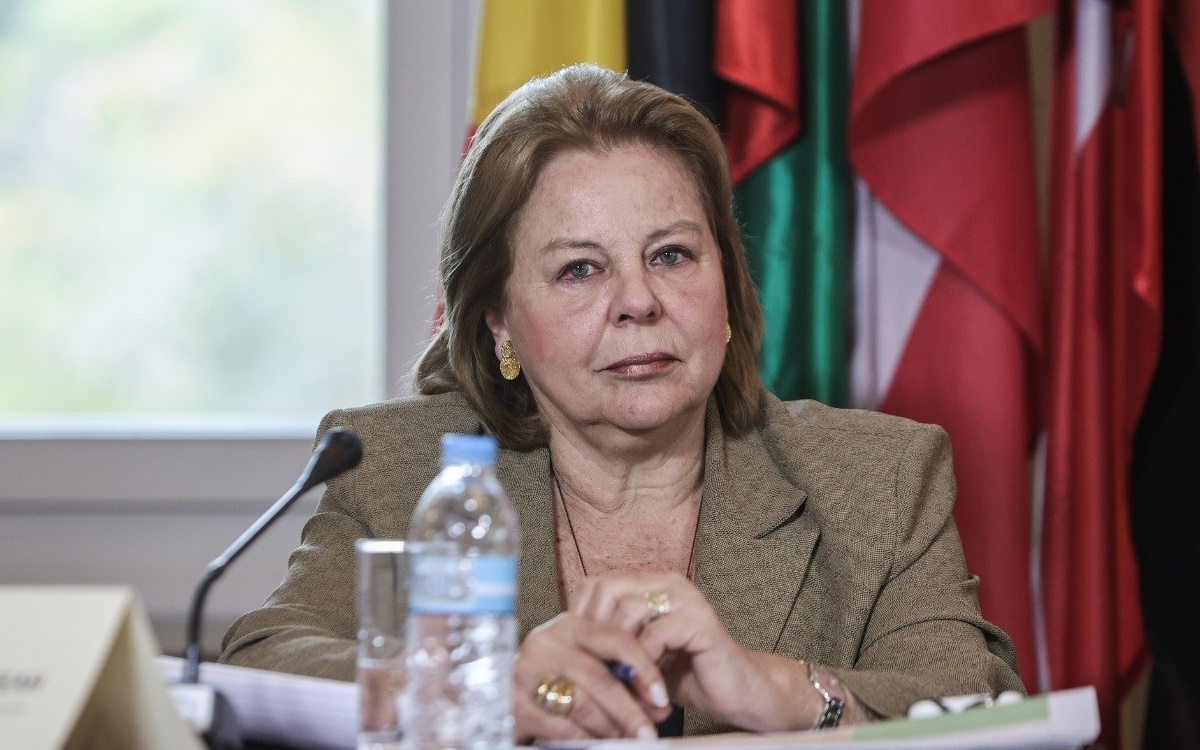 Η Λούκα Κατσέλη σε τηλεοπτική εμφάνιση στο MEGA