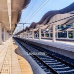 Τρένο της Hellenic Train με αναφορά στα δρομολόγια Αθήνα - Θεσσαλονίκη