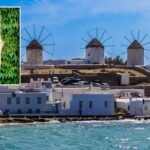 Τροχαίο δυστύχημα στη Μύκονο με αυτοκίνητο σε κεντρικό οδικό άξονα